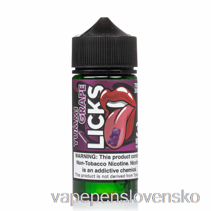 Yummi Grape - Licks Roll Upz - 100ml 6mg Vape Shop Bratislava